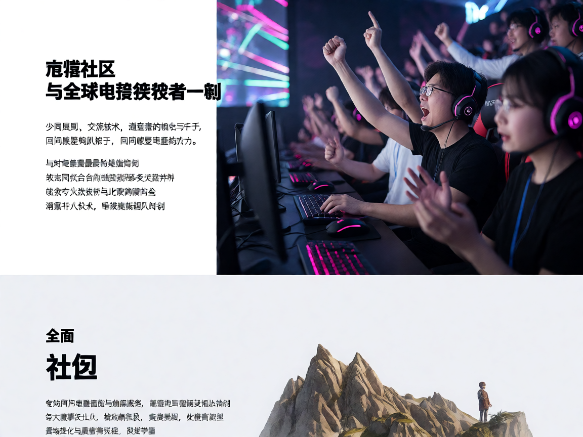 电竞观众在赛场热烈欢呼，共同见证精彩比赛时刻